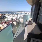 Brand New - Highest Studio Apartment In Gibraltar Located In Eurocity - Large Pool - Ocean Views - Balcony - Free Parking - Holiday And Short Let Apartments In Gibraltar
