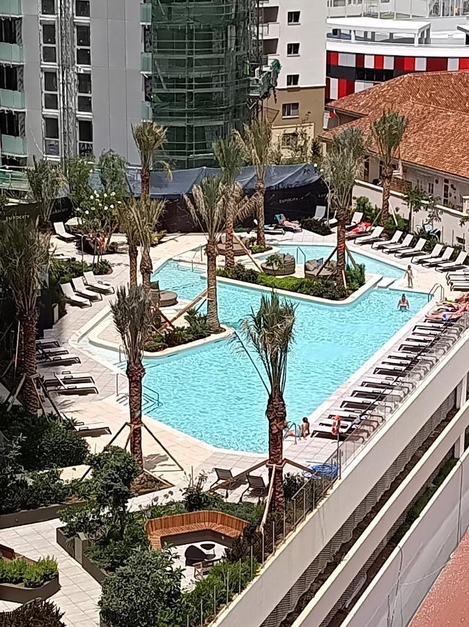 New - In Eurocity - Large Pool - Rock Or Sea Views - Balcony - Free Parking - And Short Let In *
