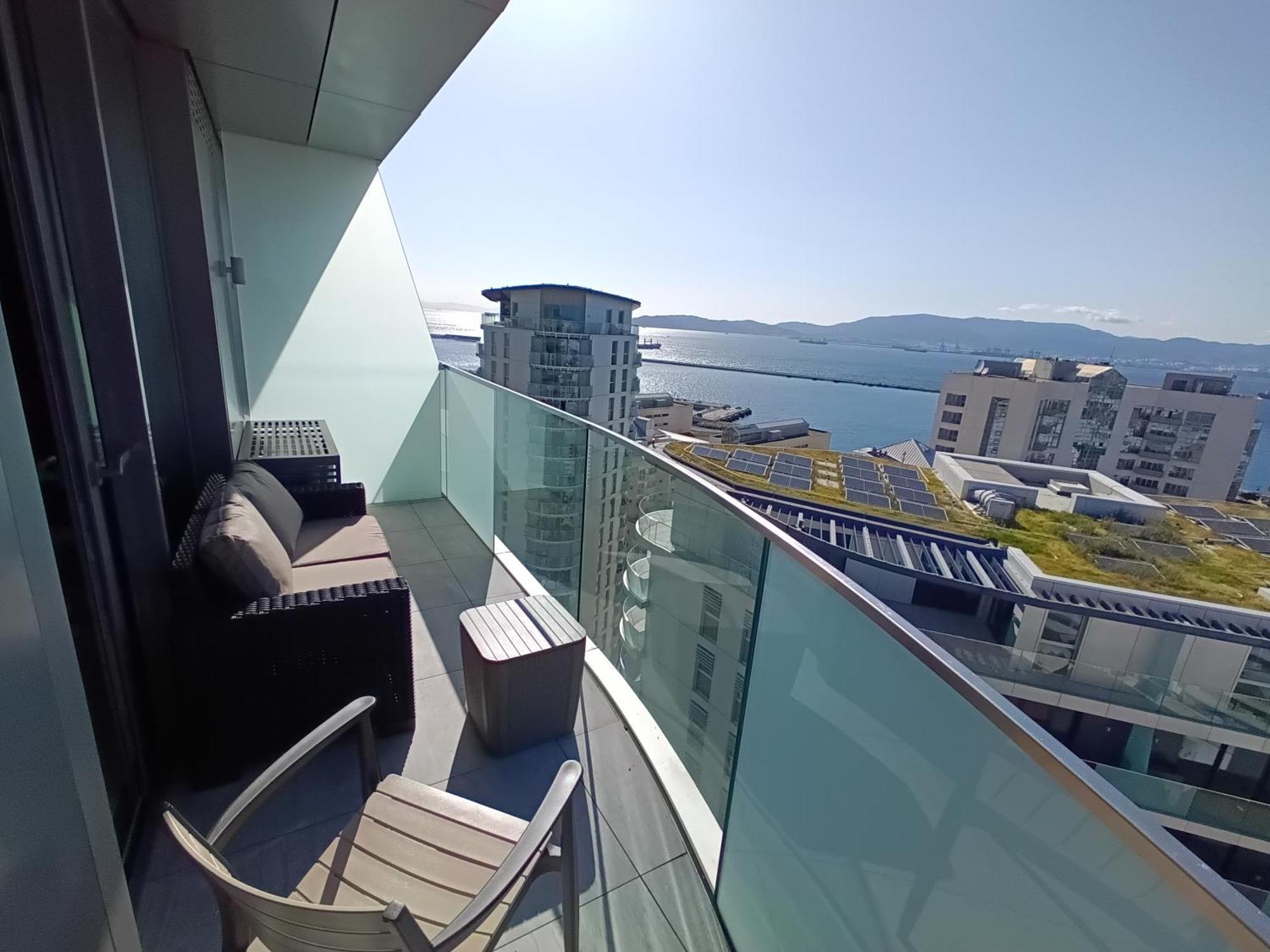 Brand New - Highest In Located In Eurocity - Large Pool - Ocean Views - Balcony - Free Parking - And Short Let In Apartment *