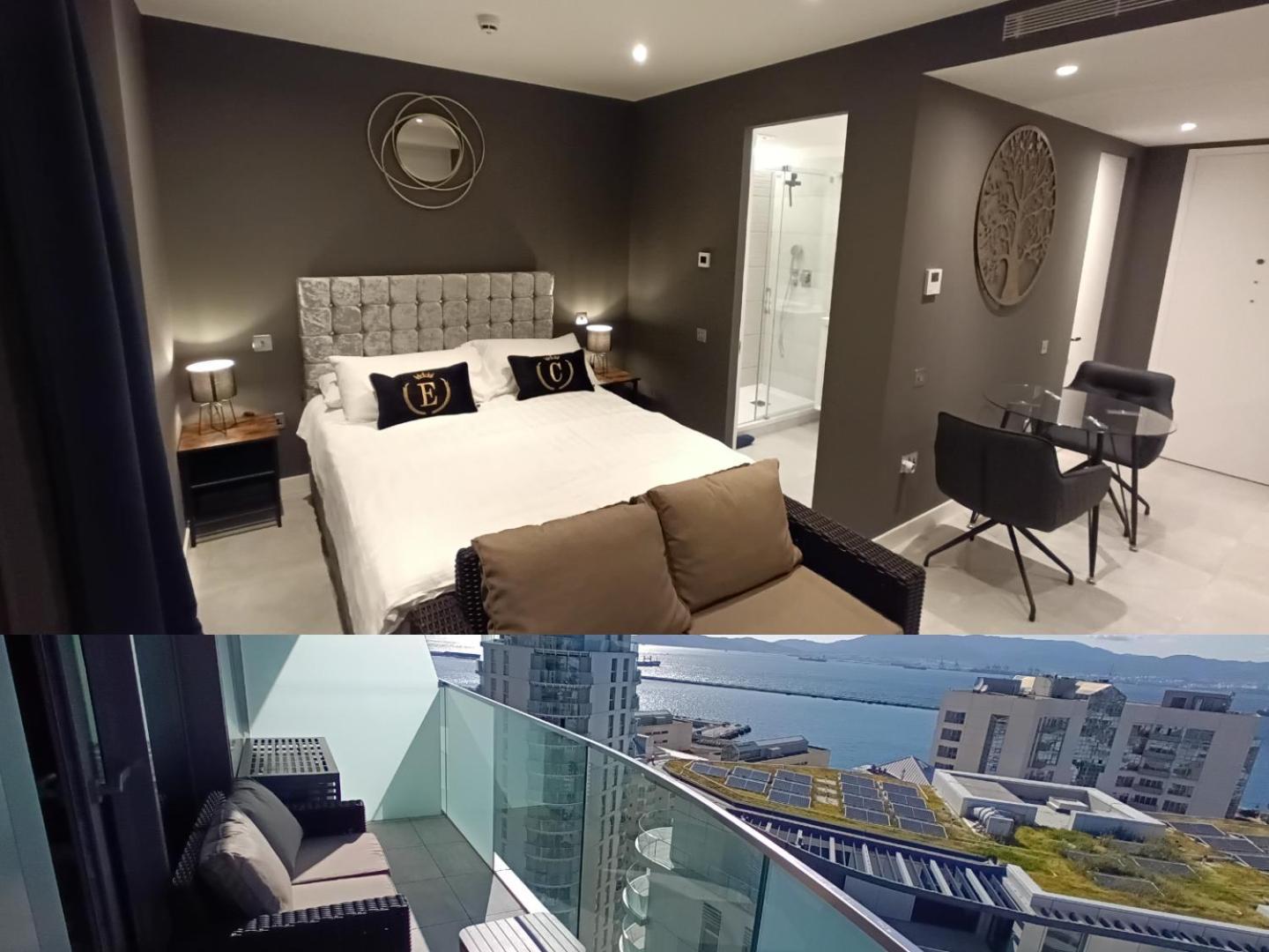 Brand New - Highest In Located In Eurocity - Large Pool - Ocean Views - Balcony - Free Parking - And Short Let In Apartment