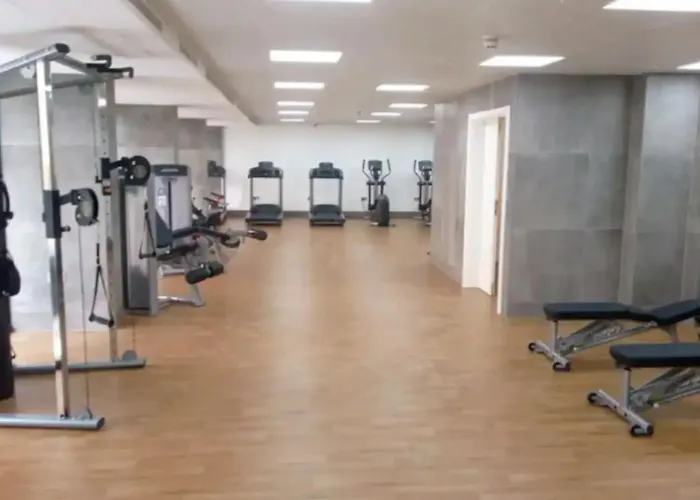 Modern Studio With Rock View Balcony And Gym-Hosted By Sweetstay